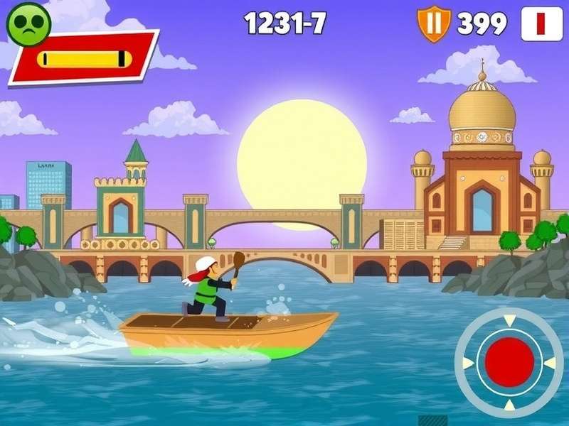 Hyderabad Hero Paddle Main Gameplay Hyderabad Hero Paddle Game Screenshot